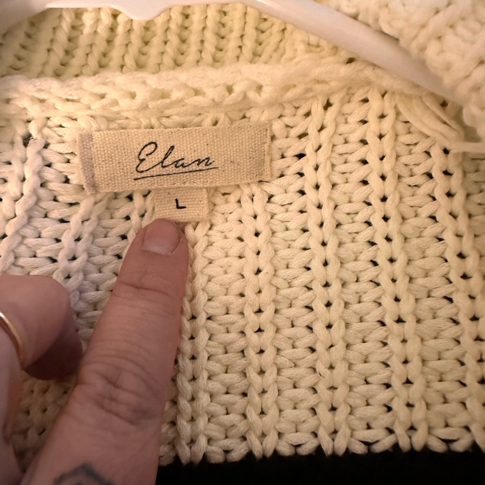 WOMENS chunky knit sweater - Picture 3 of 5